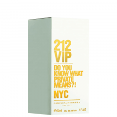 212 Vip  - Perfume Feminino - Eau de Parfum - Carolina Herrera - Disponível 30 ML - 50 ML - 80 ML - 125 ML