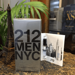 212 Men Nyc - Perfume Masculino - Eau de Toilette - Carolina Herrera -   Disponível 30 ML - 50 ML - 100 ML - 200 ML