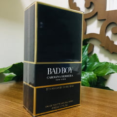 Bad Boy - Perfume Masculino - Eau de Toilette - Carolina Herrera - Disponível 50 ML - 100 ML