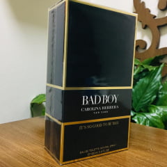 Bad Boy - Perfume Masculino - Eau de Toilette - Carolina Herrera - Disponível 50 ML - 100 ML
