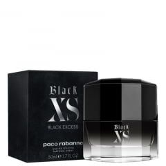 Black XS - Perfume Masculino - Eau de Toilette - Paco Rabanne - Disponível 50ml 