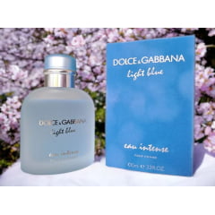 Light Blue Pour Homme Eau Intense - Perfume Masculino - Eau de Parfum - Dolce Gabanna - Disponível 50 ml